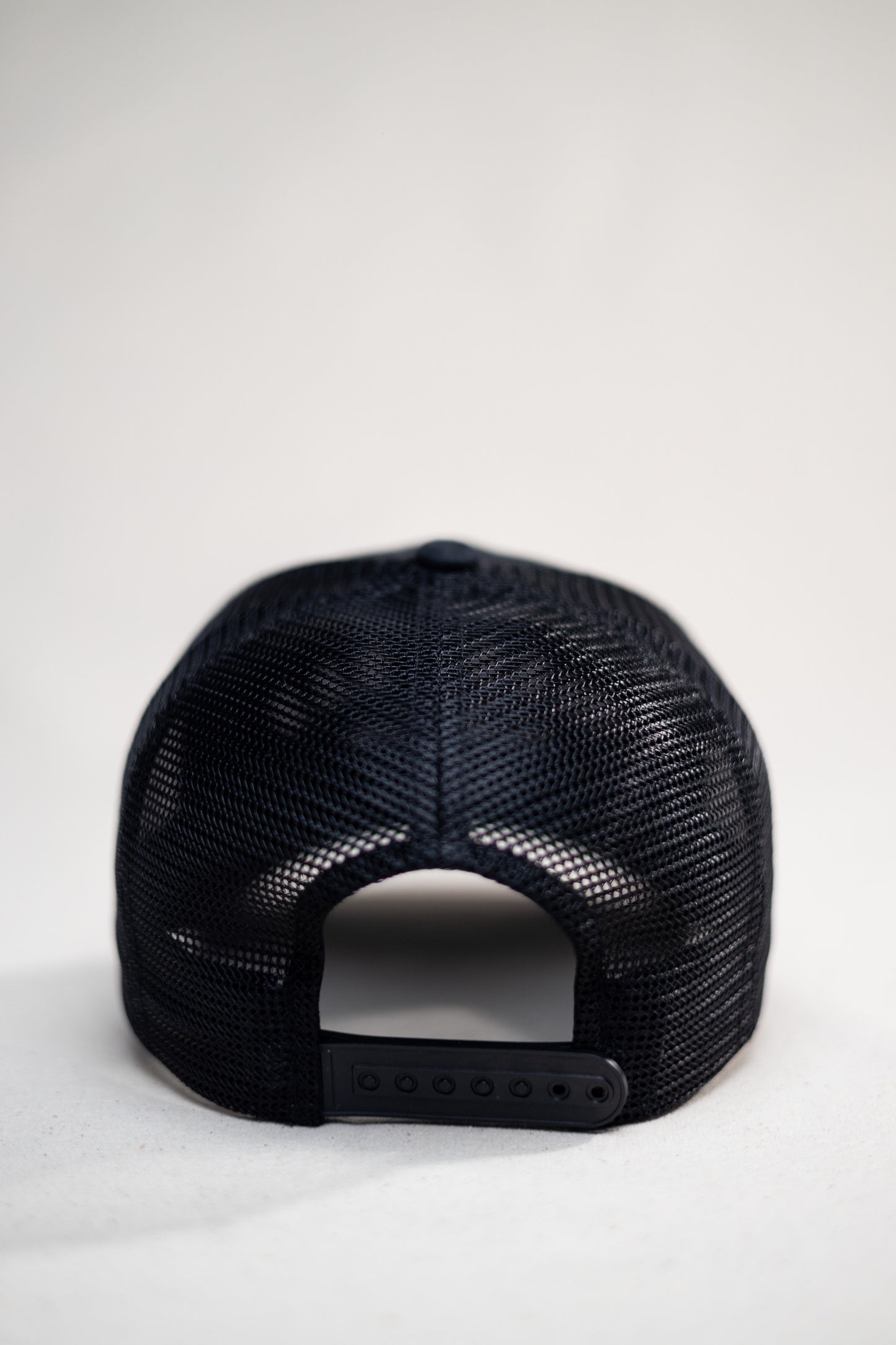 Tired Dad // Keep Showing Up // All Black Trucker