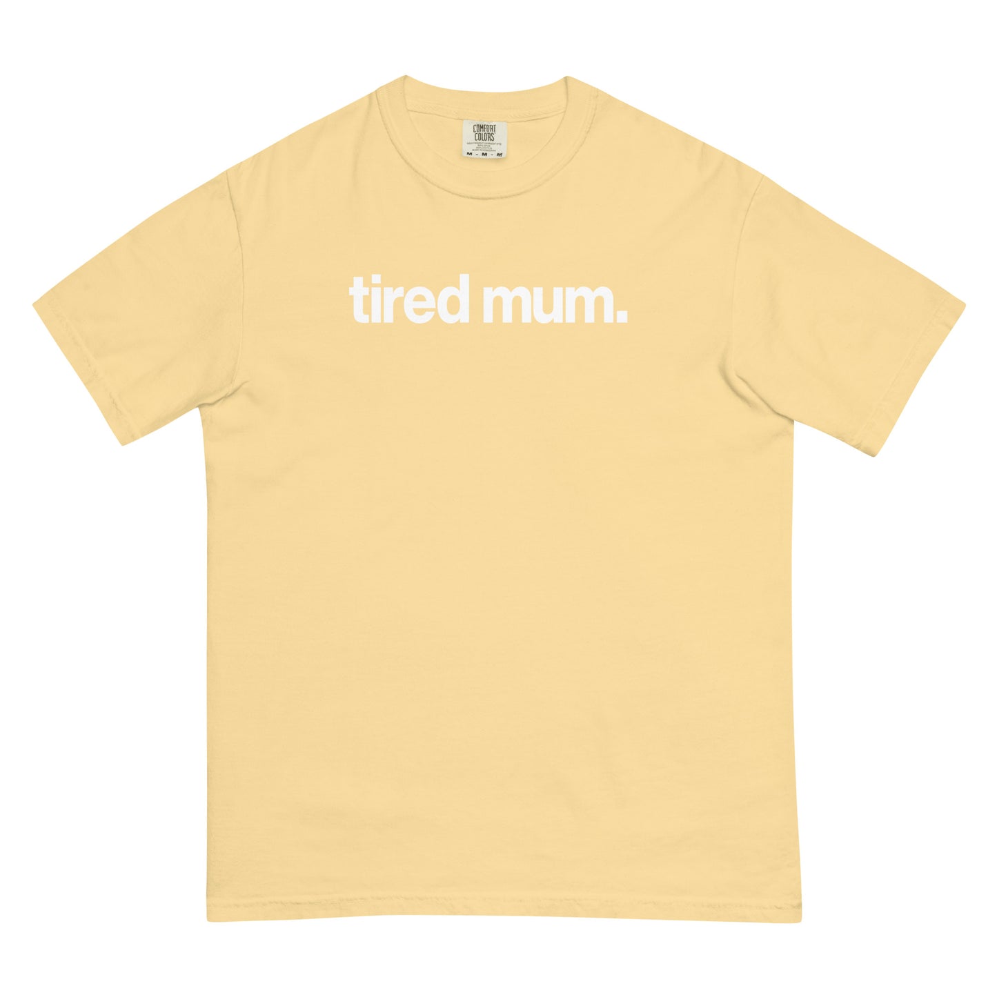 "tired mum" relaxed fit t-shirt