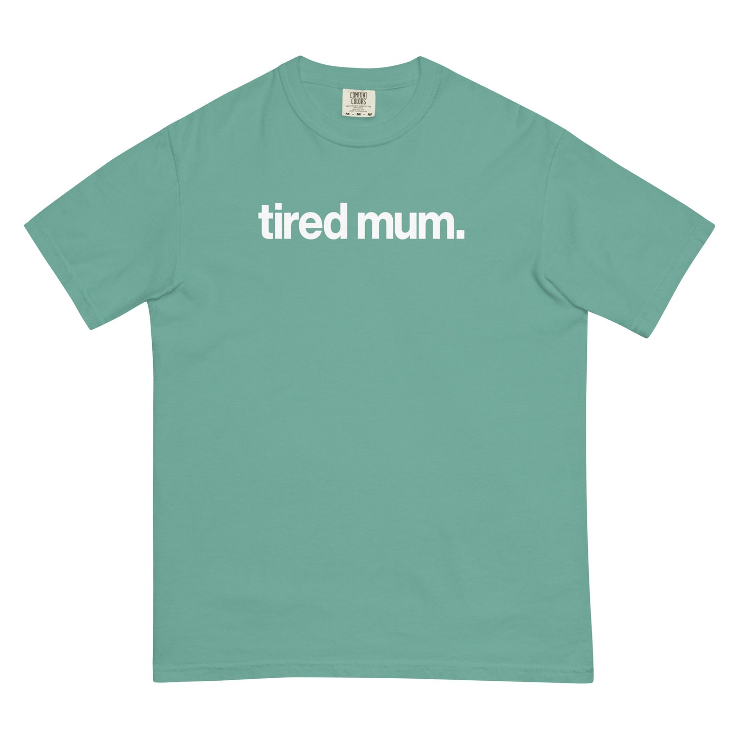 "tired mum" relaxed fit t-shirt