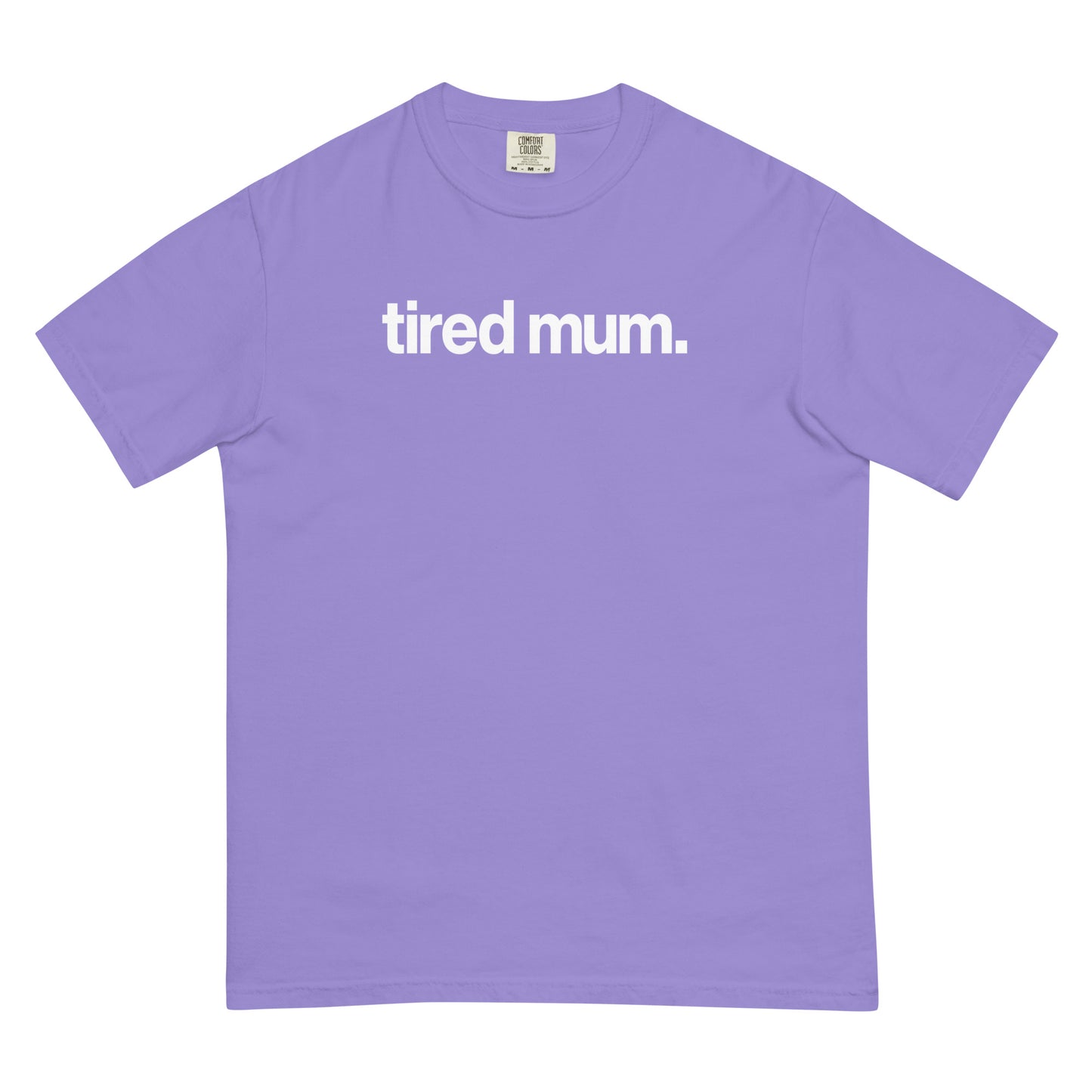 "tired mum" relaxed fit t-shirt