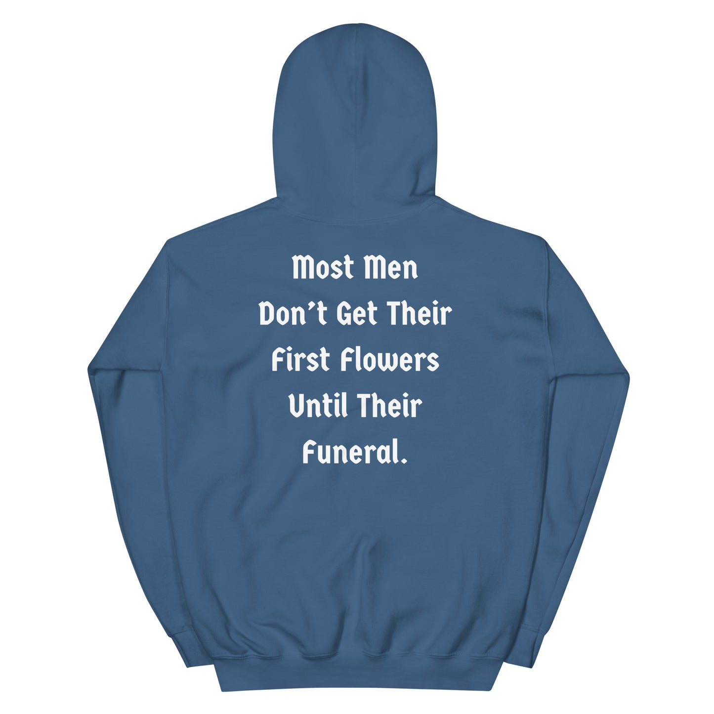 "Flowers" Tired Dad Hoodie