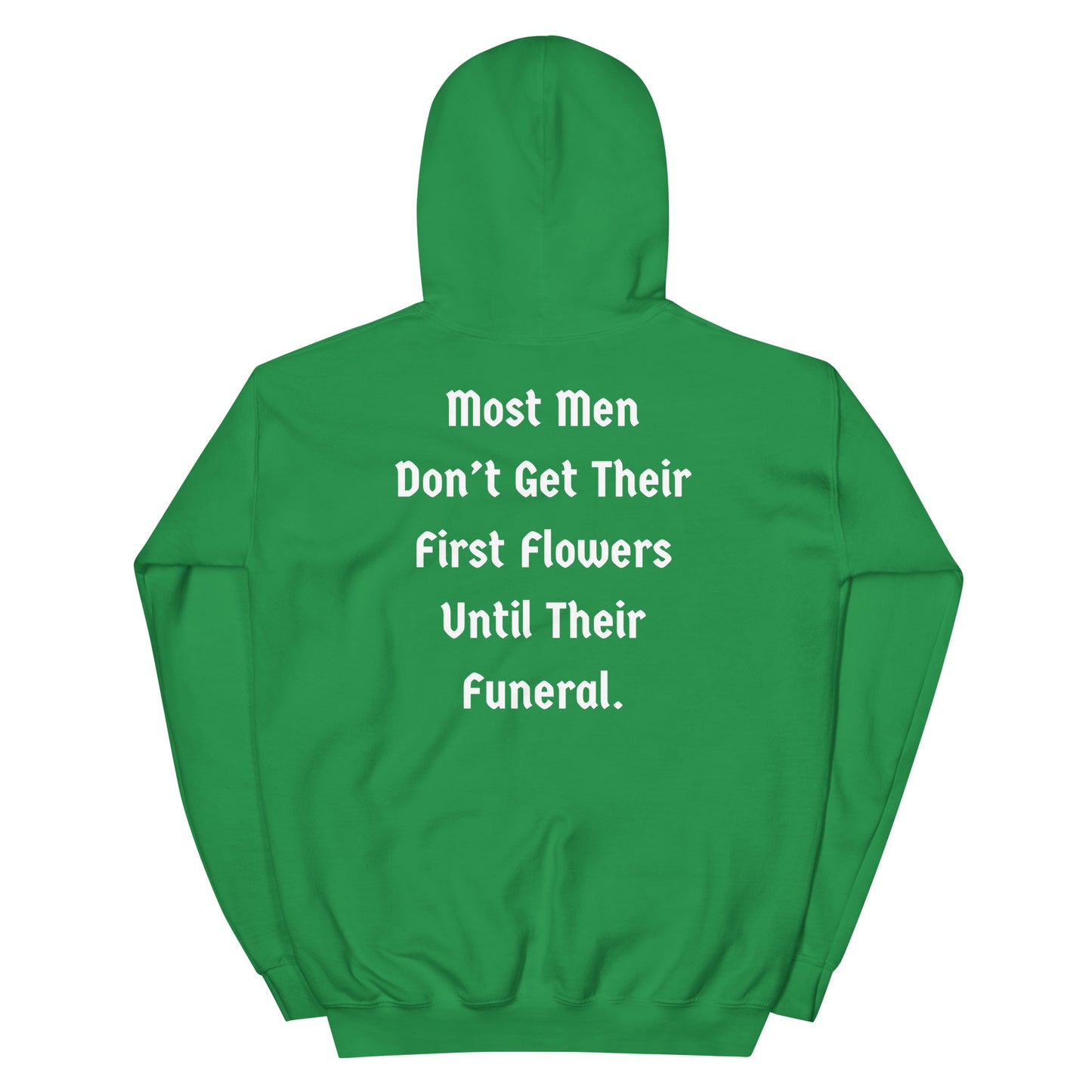 "Flowers" Tired Dad Hoodie