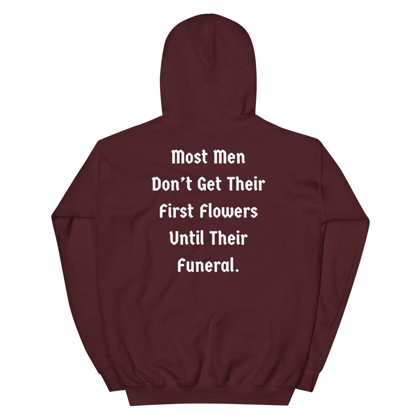 "Flowers" Tired Dad Hoodie