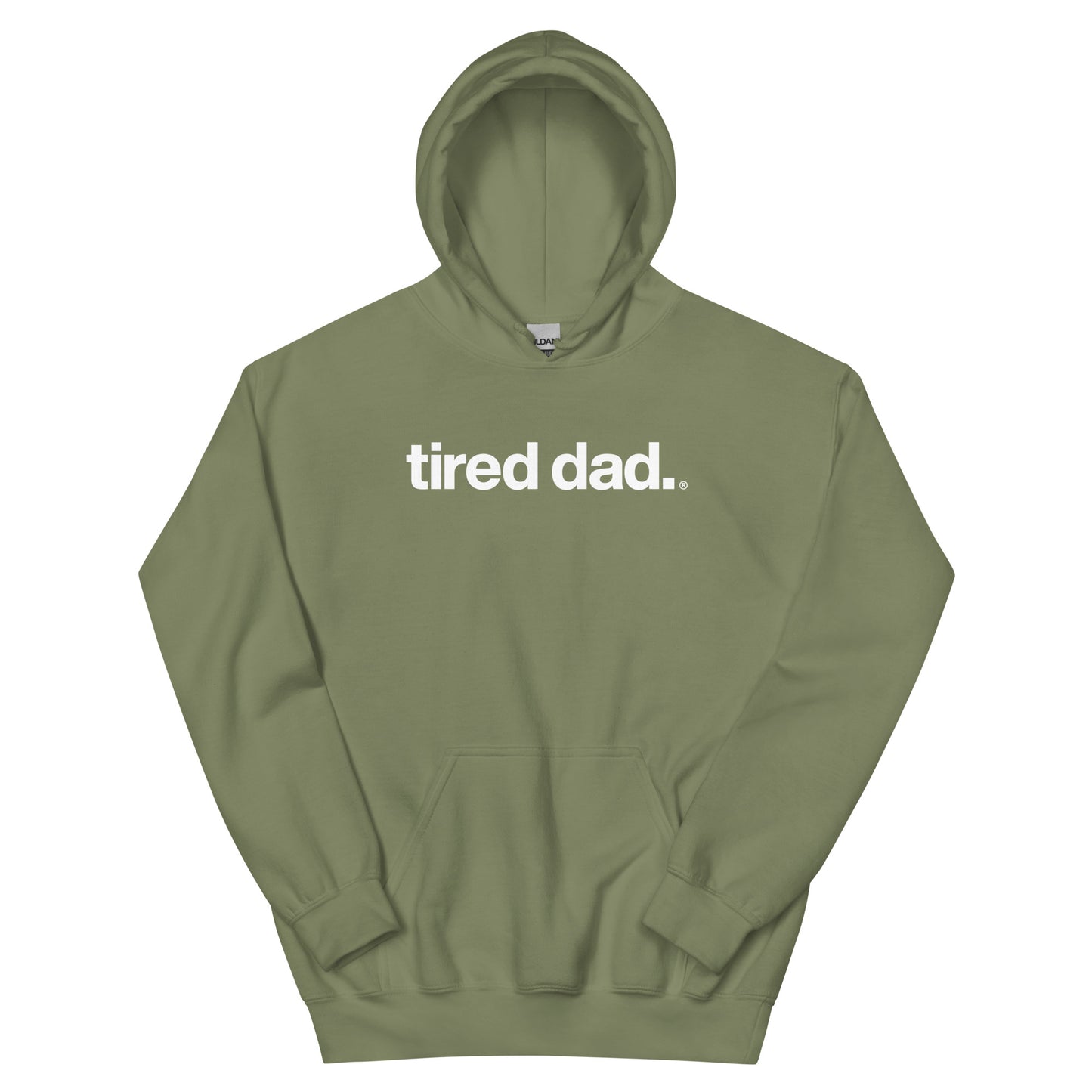tired dad. hoodie