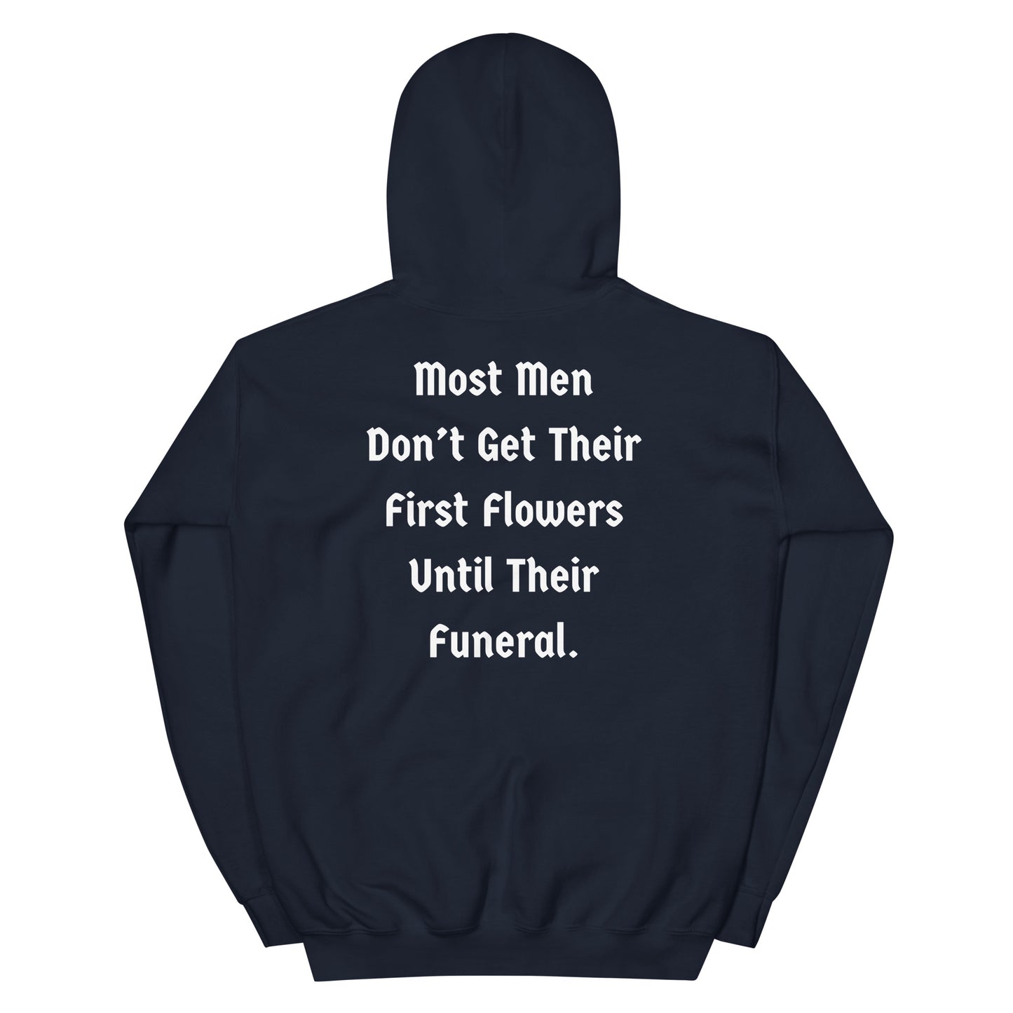 "Flowers" Tired Dad Hoodie