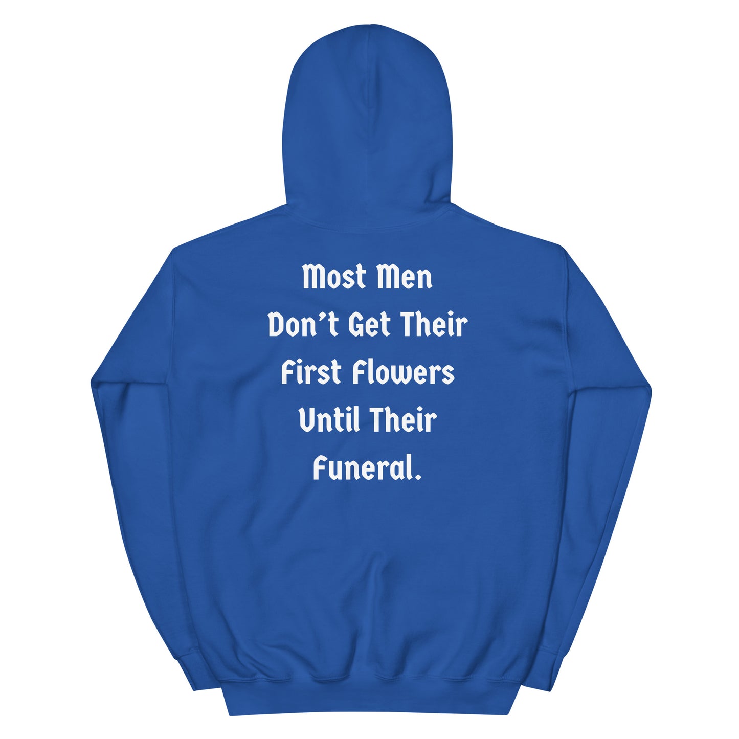 "Flowers" Tired Dad Hoodie