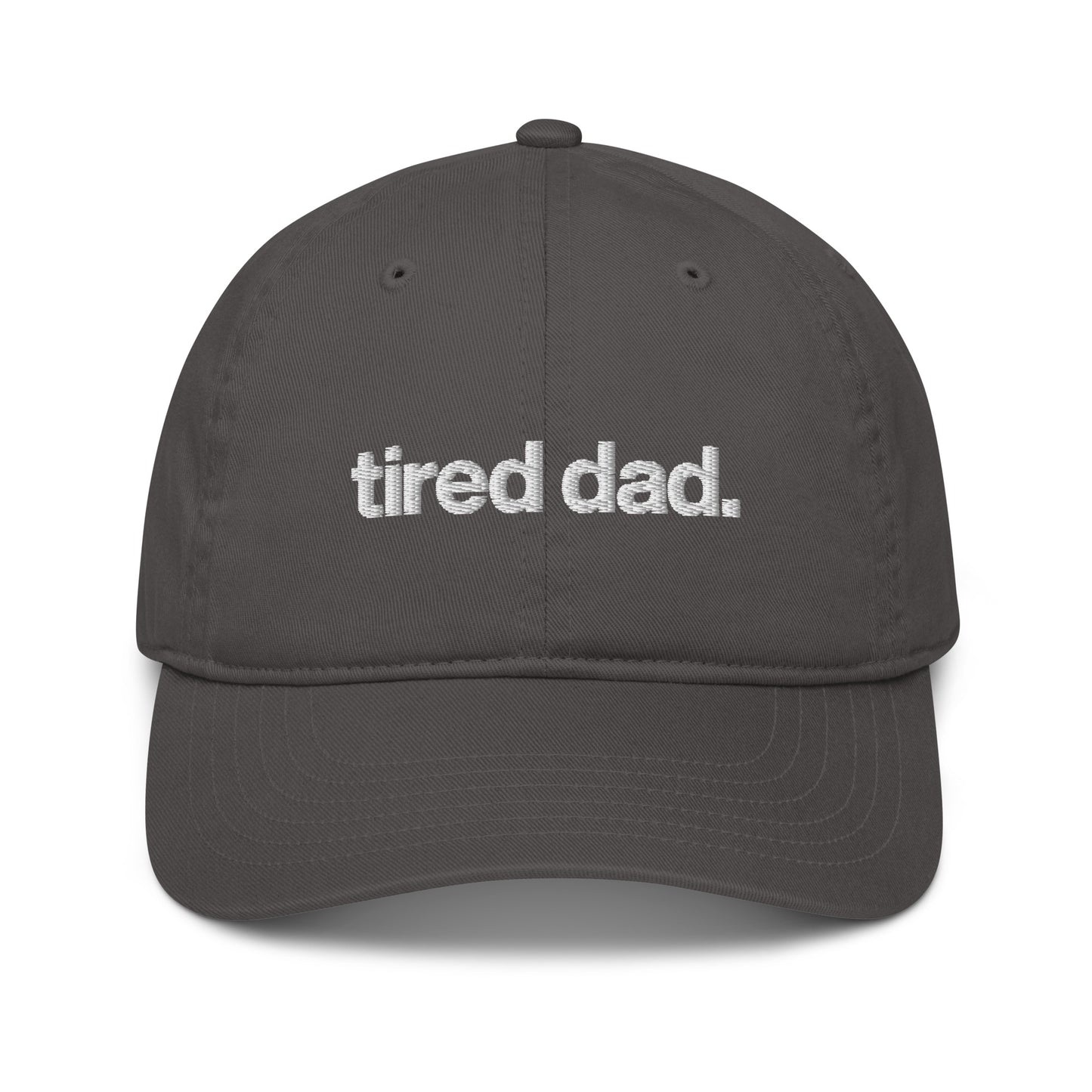 organic tired dad. "dad" hat