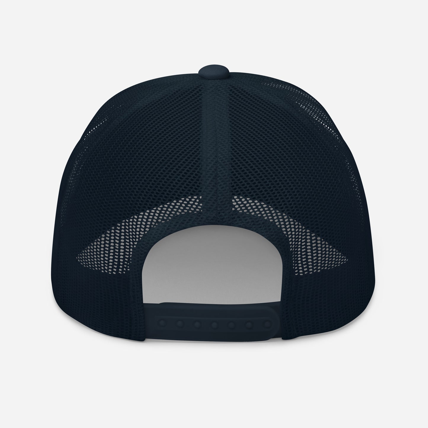 tired dad. trucker hat