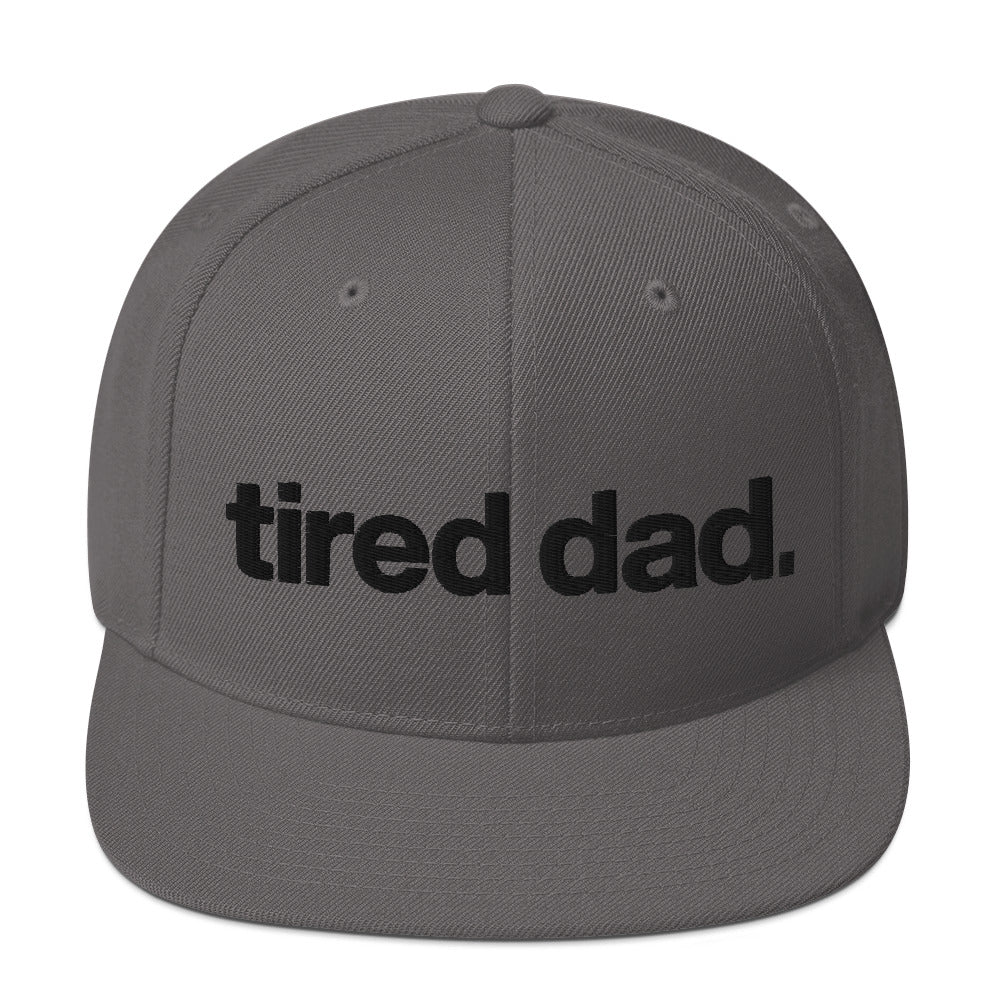 NEW!!! tired dad. snapback hat