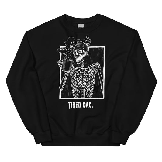 Limited!!! Halloween Tired Dad Sweatshirt