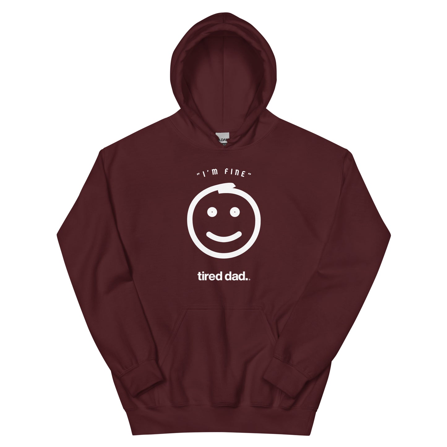 NEW!!! "I'm Fine" Check On The Strong Dads Hoodie