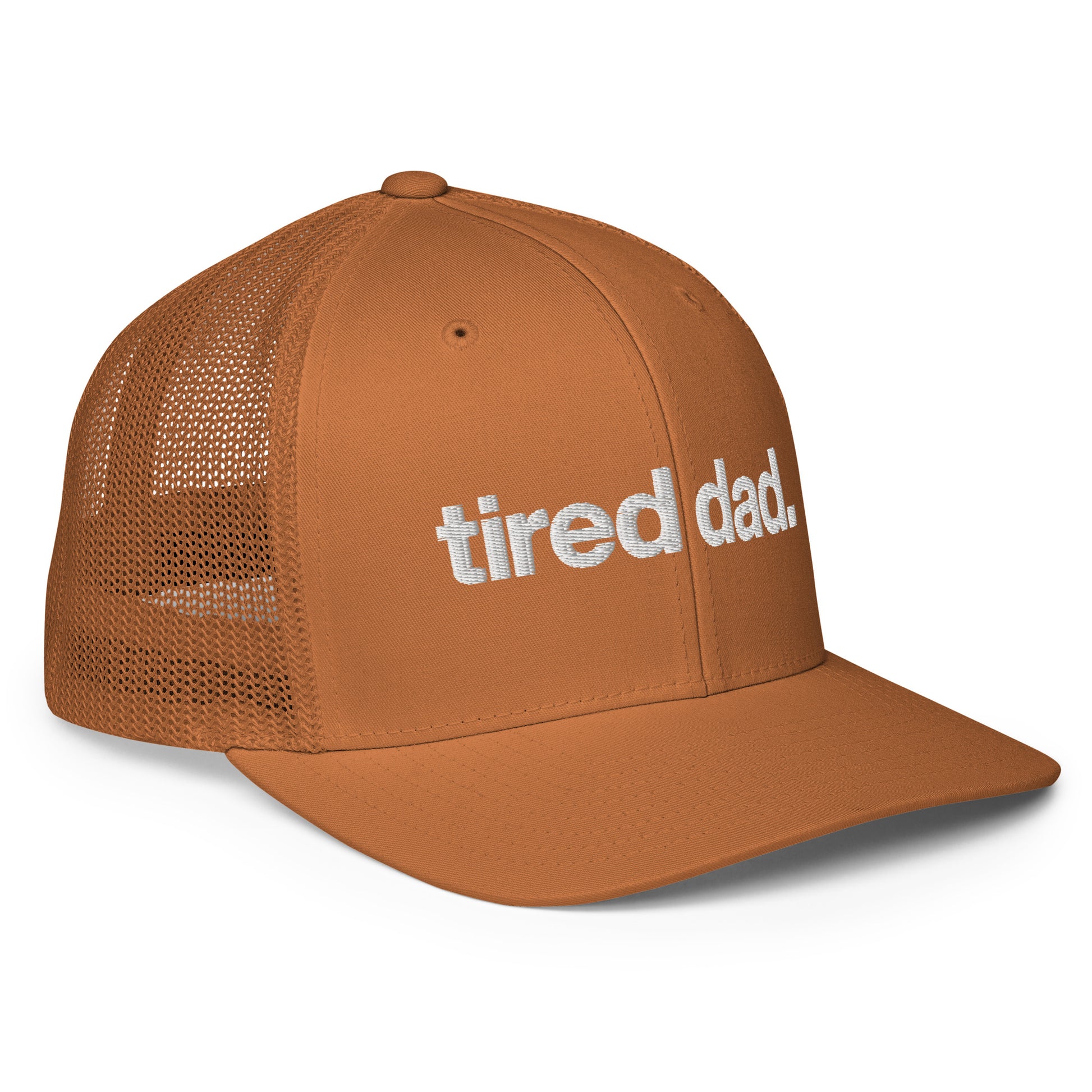 hat – tired Tired dad. flex-fit
