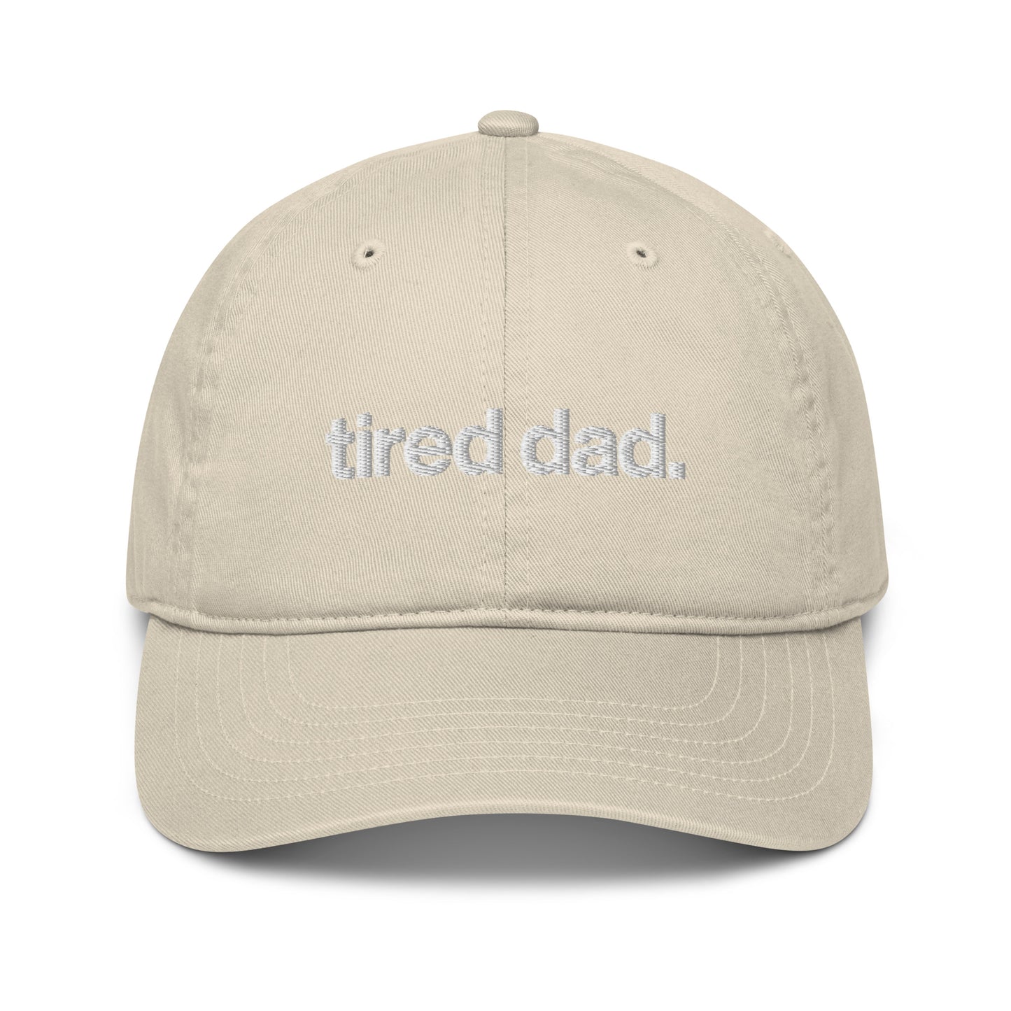 organic tired dad. "dad" hat