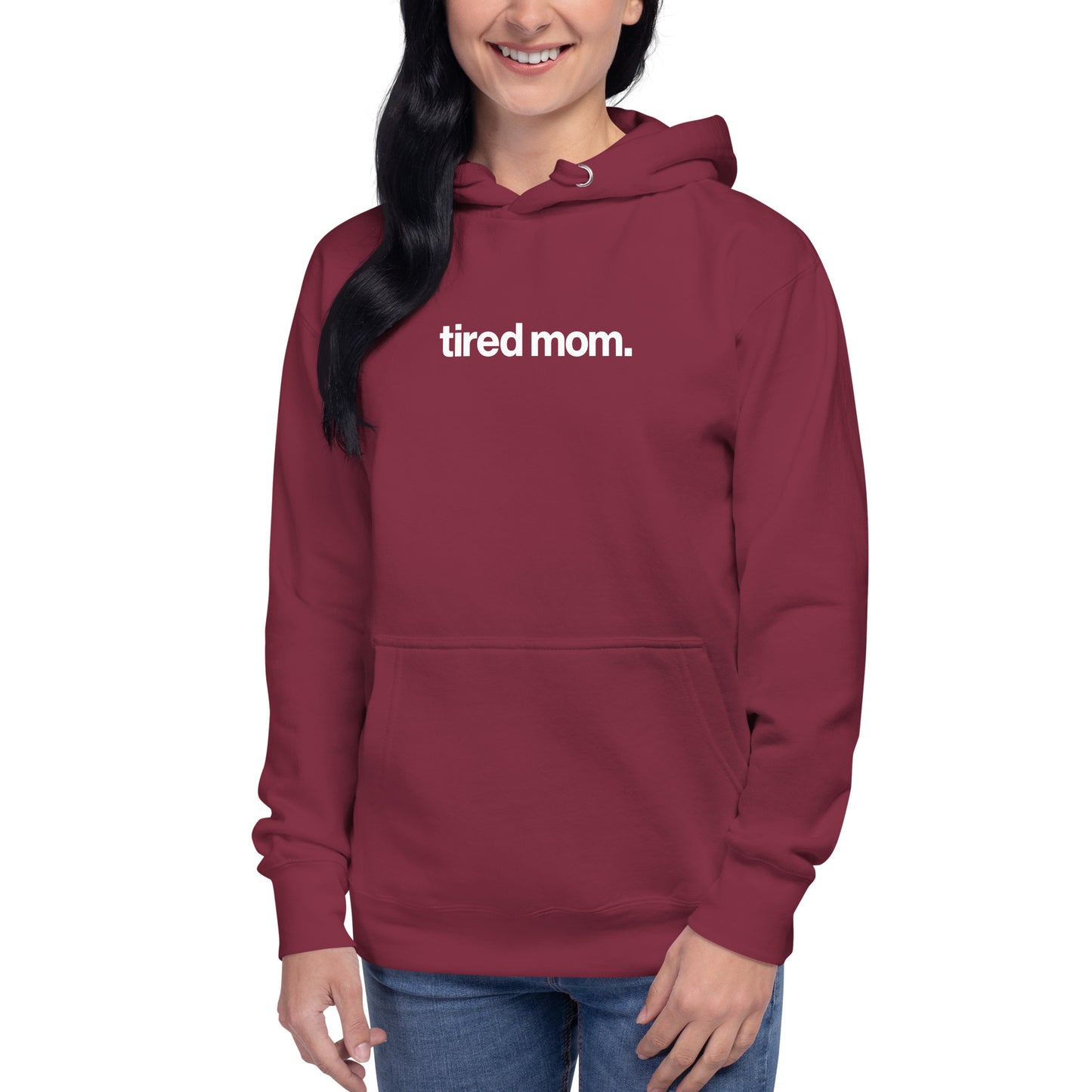 tired mom. hoodie
